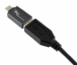 Preview: DINIC Adapter, USB C Stecker auf USB A Buchse, 3 Stück Alu, space grey